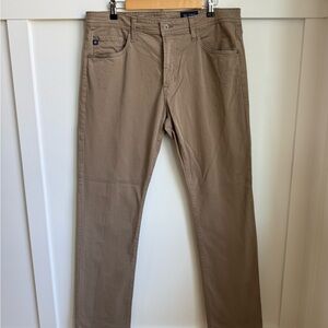 Men’s AG Everett Slim Straight Chinos | Khaki